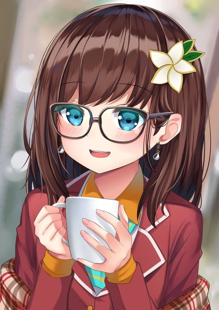Hình cô gái dễ thương anime gây ấn tượng với nét đẹp thanh thoát