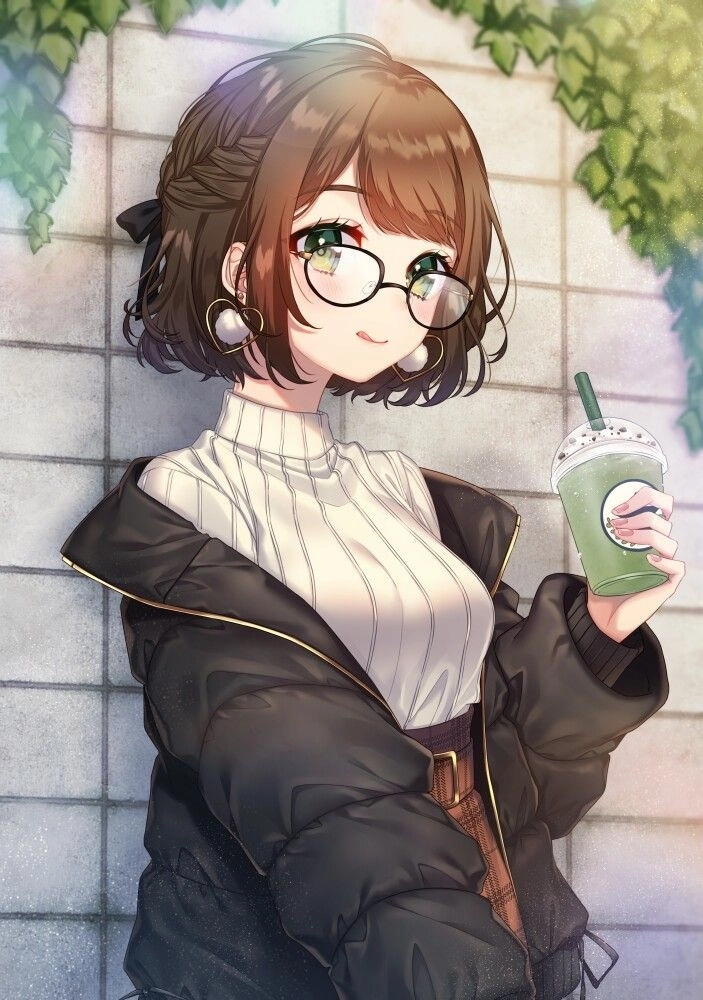 Ảnh anime con gái dễ thương tỏa ra vẻ đẹp nhẹ nhàng và dịu dàng
