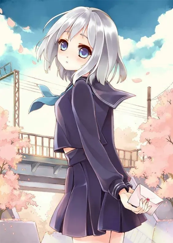 Hình anime con gái ngầu thu hút với nét mạnh mẽ và cuốn hút