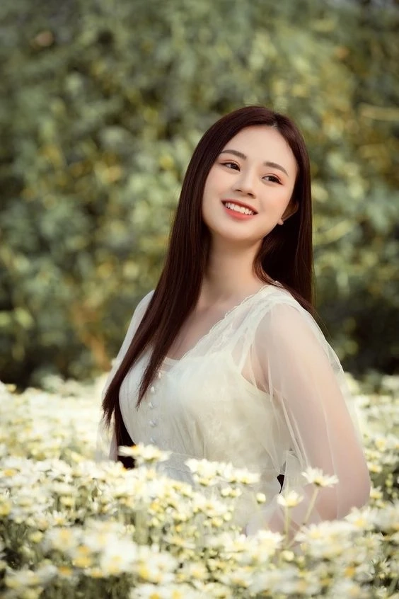 Ảnh gái quê đẹp thể hiện sự trong sáng và dịu dàng