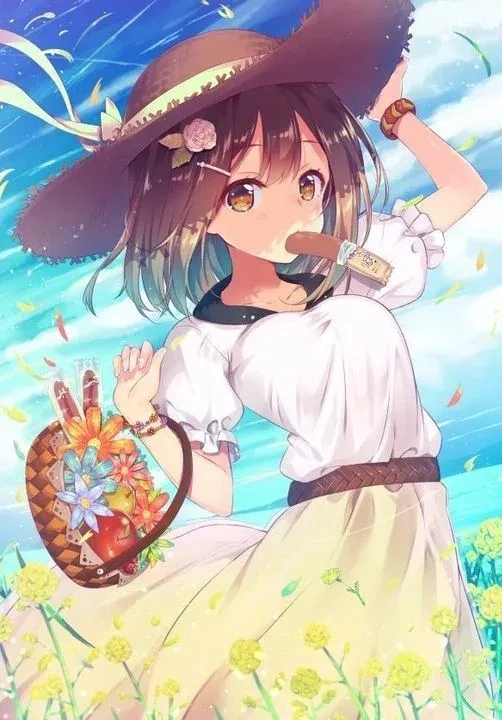 Tranh tô màu anime girl giúp thỏa sức sáng tạo và giải trí thú vị
