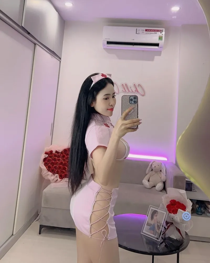 Ảnh gái đẹp trong trang phục cổ trang gợi nhớ vẻ đẹp truyền thống