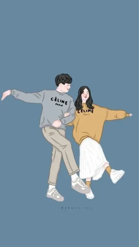 Hình ảnh đẹp của các cặp đôi yêu nhau tạo không gian ngọt ngào