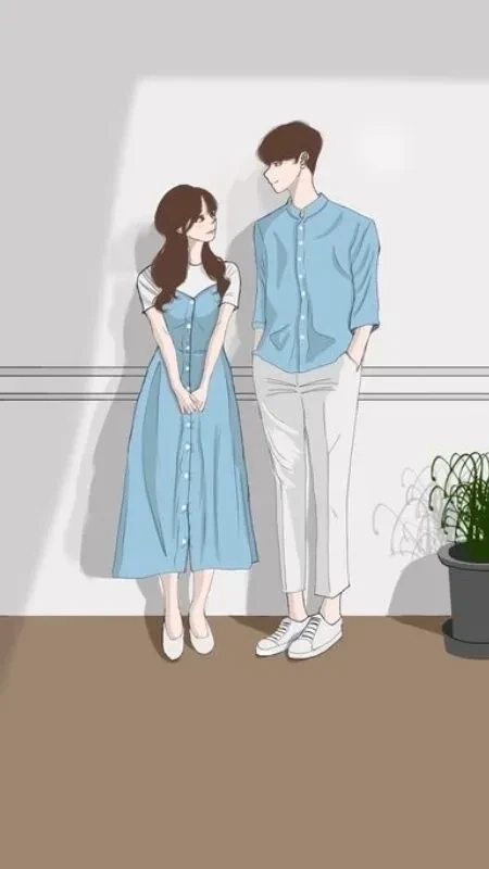Tải ảnh cặp đôi yêu nhau anime cute cho trang cá nhân của bạn