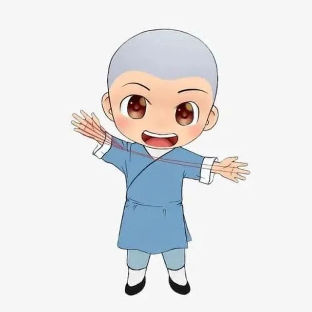 Hình ảnh các chú tiểu dễ thương với nét mặt hồn nhiên, tươi vui