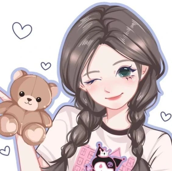 Gấu trúc avatar cute tạo không gian dễ thương và vui nhộn