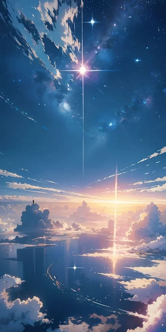 Hình nền 4K anime cho điện thoại với màu sắc tinh tế