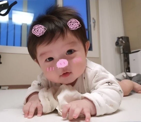 Avatar em bé cute nam thể hiện vẻ dễ thương và đáng yêu
