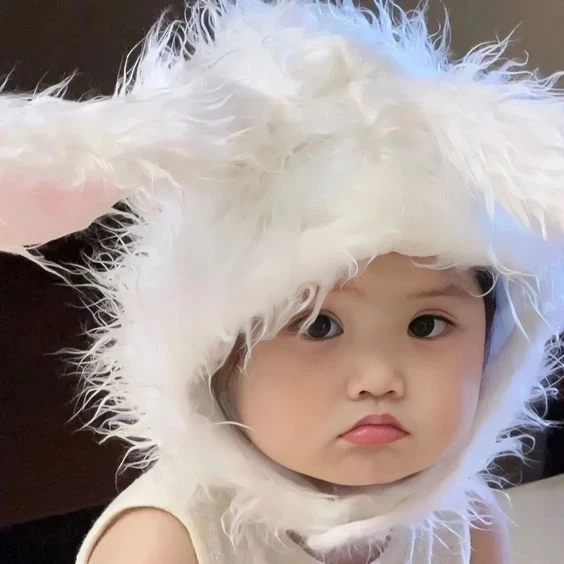 Avatar em bé cute hài hước tạo không gian vui nhộn và dễ thương
