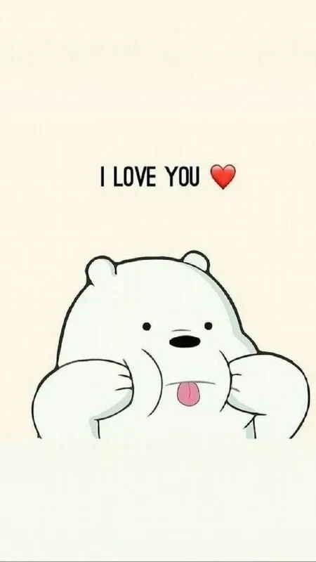 Ảnh gấu trắng Ice Bear được yêu thích từ We Bare Bears