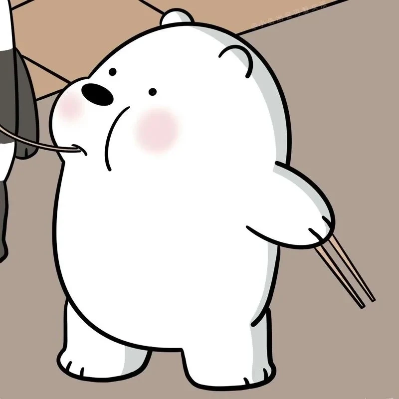Hình ảnh cute của gấu trắng đầy thú vị và sáng tạo