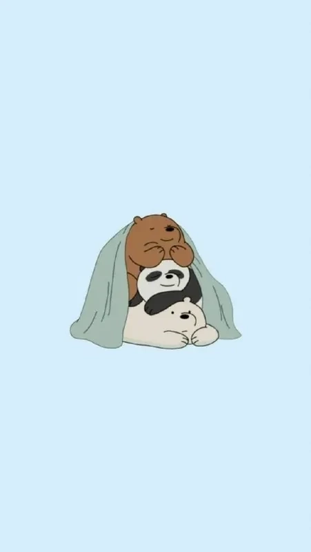 Những hình ảnh gấu trắng cute tạo cảm giác tươi vui