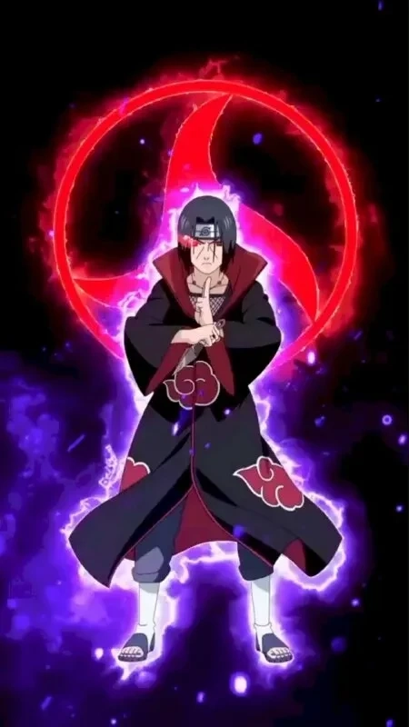 Hình anh Itachi mang lại cảm giác quyền lực và uy nghiêm