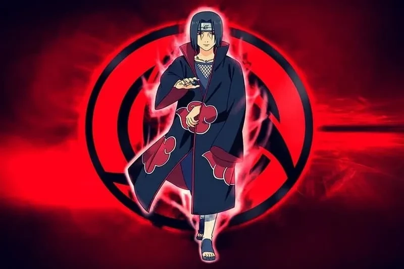 Ảnh Itachi Susanoo tạo không gian mạnh mẽ và ấn tượng