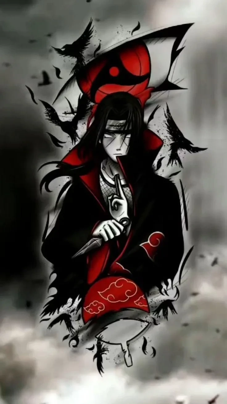 Ảnh Uchiha Itachi mang lại vẻ đẹp và sự mạnh mẽ độc đáo
