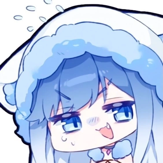 Dễ thương hình nền cute màu xanh dương tạo không gian dễ chịu