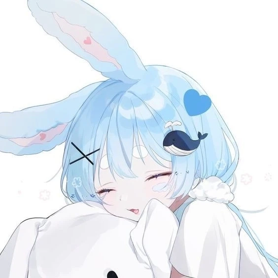 Hình nền đẹp cute màu xanh dương thích hợp cho mọi không gian