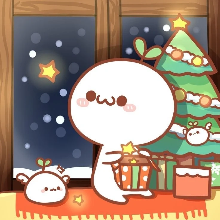 Hình nền noel dễ thương tạo cảm giác ấm áp và vui tươi cho ngày lễ