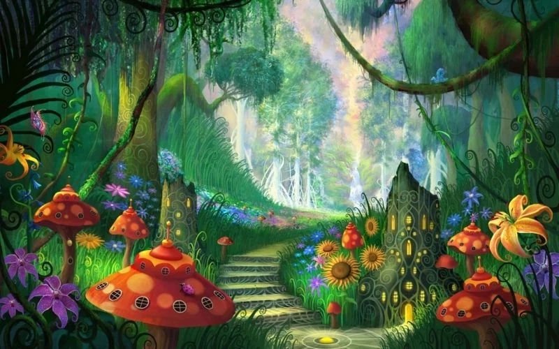 Hình nền máy tính 4k anime phong cảnh mang đến một không gian cực kỳ ấn tượng