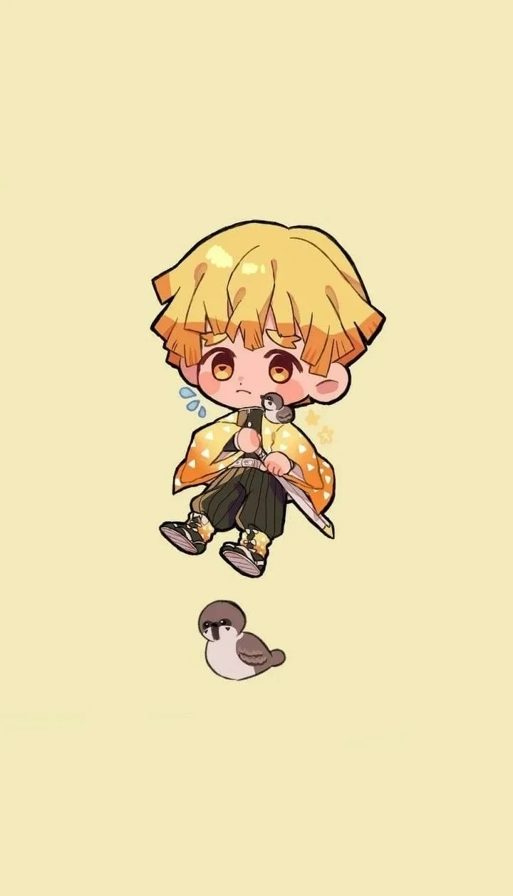 Ảnh anime Zenitsu đầy màu sắc và phù hợp với fan anime