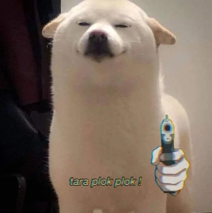Meme Cheems cầm gậy với biểu cảm thú vị và sáng tạo cho bạn
