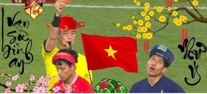 Meme bóng đá trận Việt nam vs Thái Lan thú vị và ấn tượng