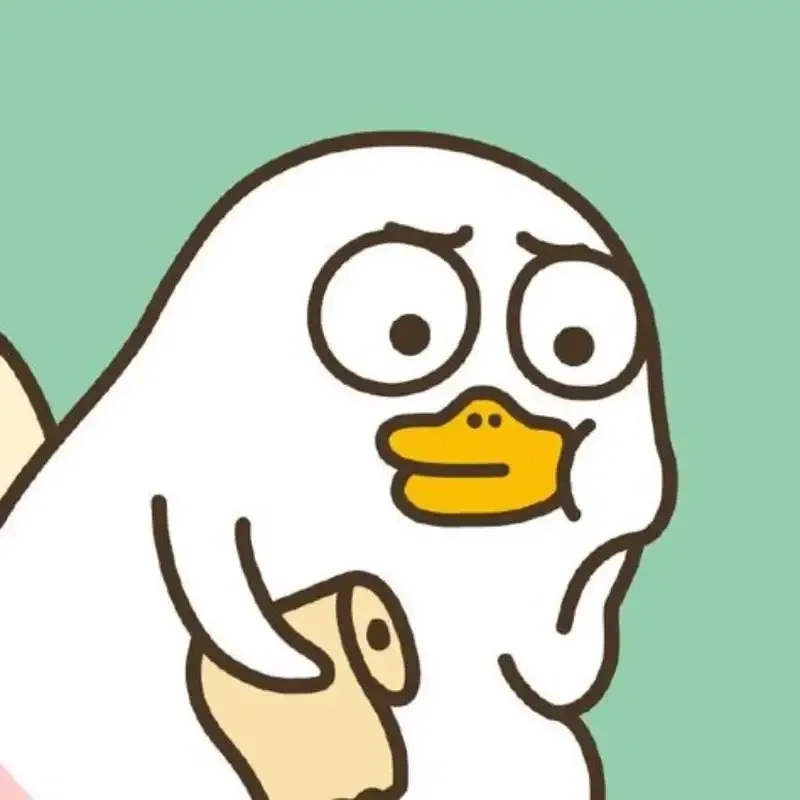 Avatar con vịt meme ngộ nghĩnh phù hợp làm ảnh đại diện