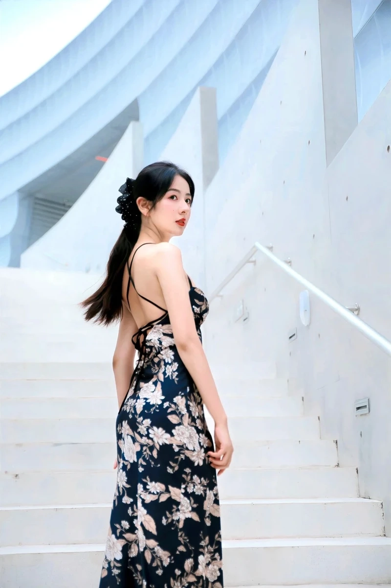 Ảnh gái đẹp Trung Quốc với nét tươi trẻ và dễ thương