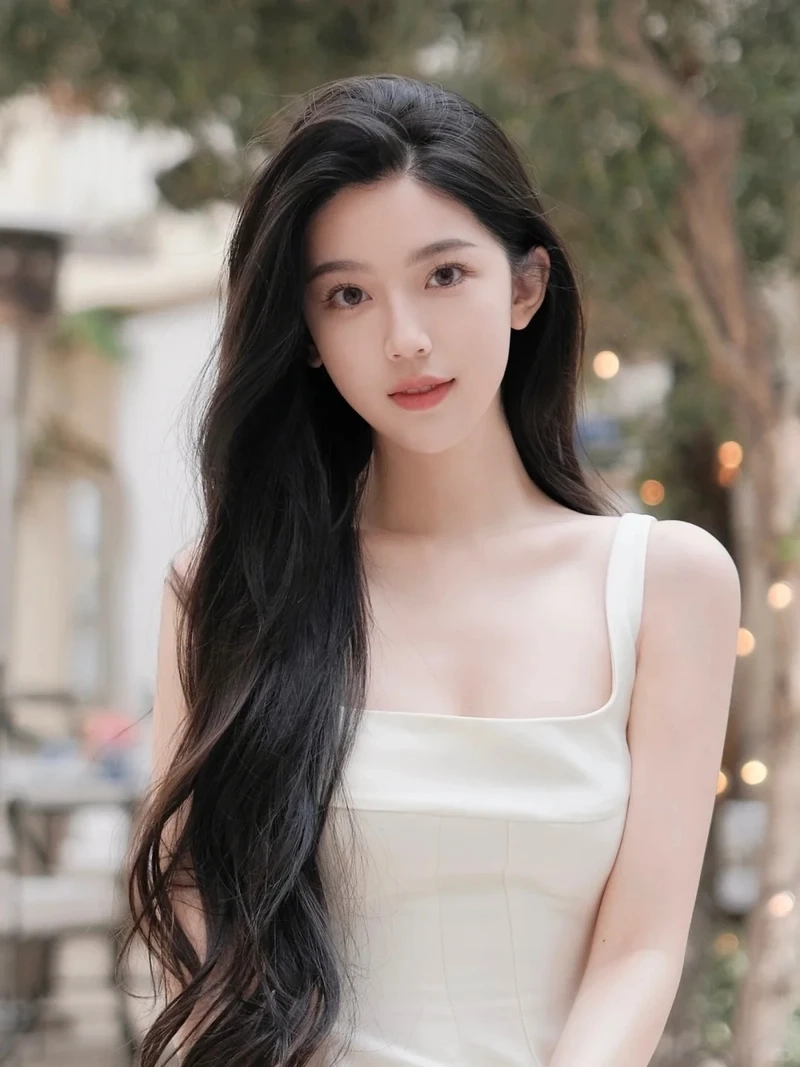 Ảnh gái Trung Quốc xinh với ánh mắt long lanh và đáng yêu