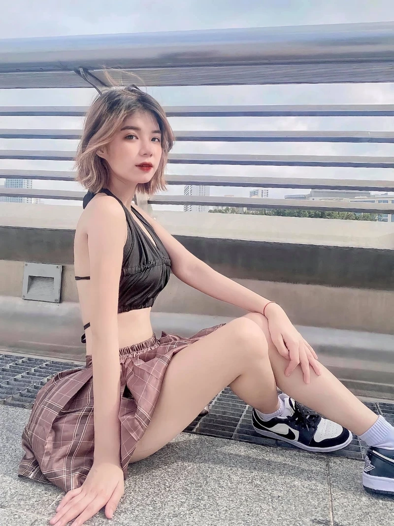 Gai xinh tren tiktok gây sốt với những video nhảy đáng yêu và tự nhiên