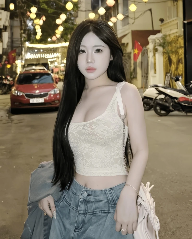 Gái xinh mặc váy ngắn tiktok tỏa sáng với từng bước nhảy quyến rũ