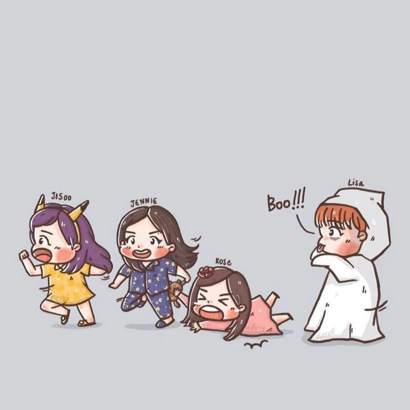 Blackpink chibi ice cream ngọt ngào như tên gọi
