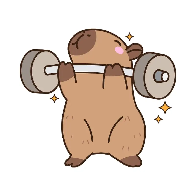Chibi ảnh capybara chibi nhìn phát muốn lưu ngay
