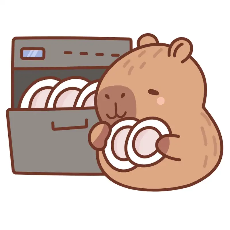 Capybara anime chibi hút hồn fan mọi thế hệ