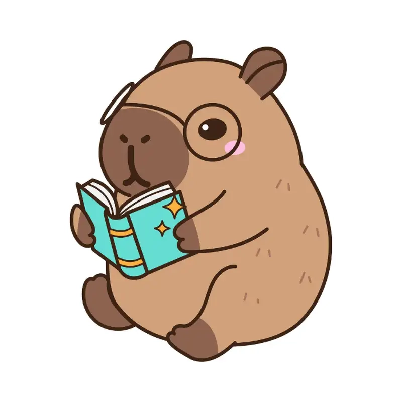 Avatar hình ảnh capybara cute chibi đỉnh cao dễ