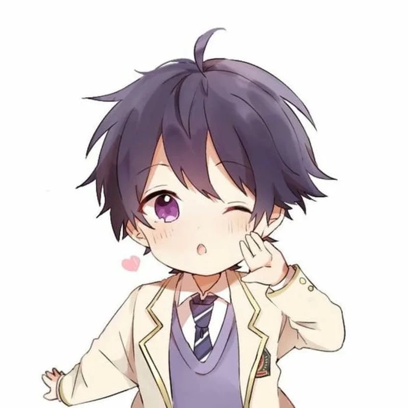 Chibi hình nền cute nam lý tưởng cho điện thoại