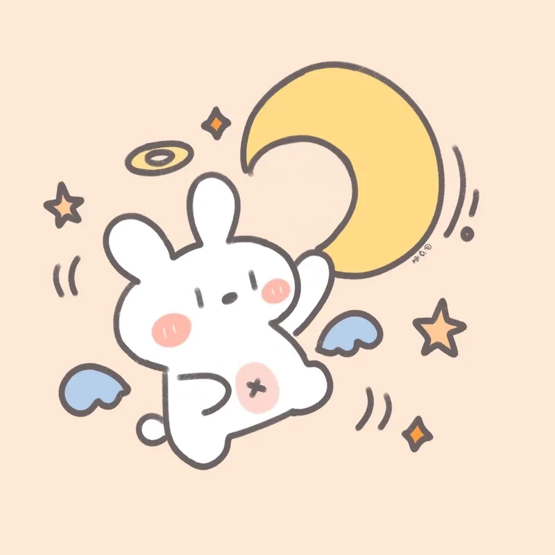 Cà rốt thỏ cute hình chibi ngộ nghĩnh tinh nghịch