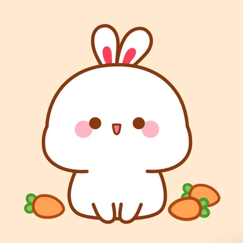 Hinh con tho cute cực xinh cho mọi khung hình