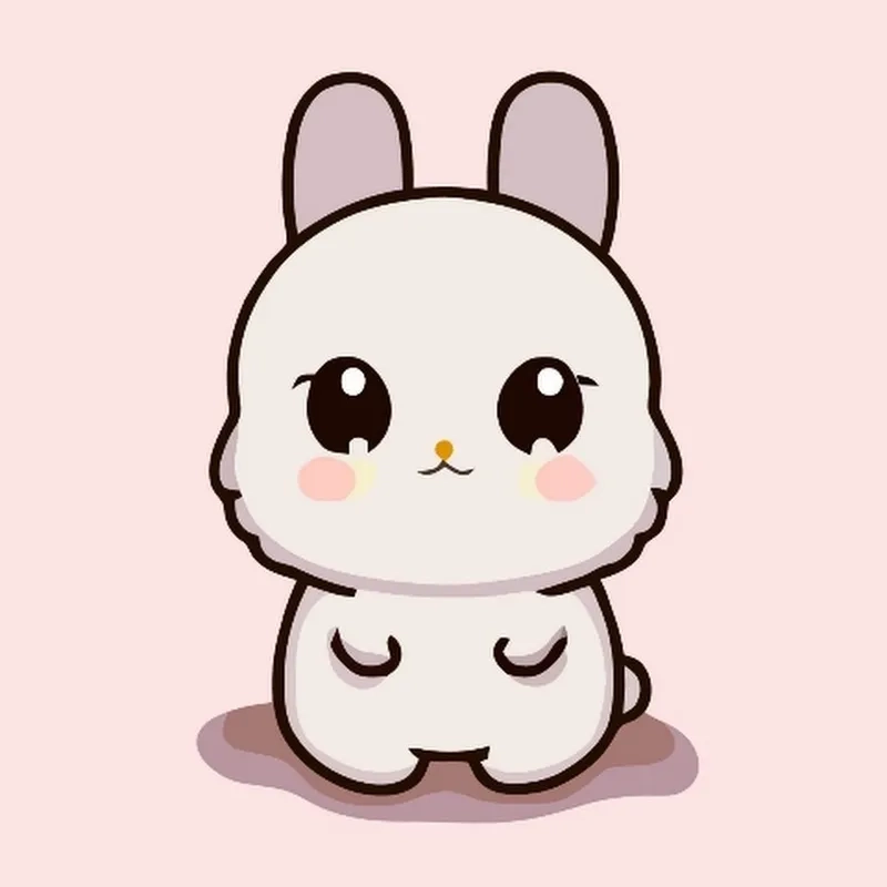 Hình cute thỏ mang phong cách cổ tích nhẹ nhàng