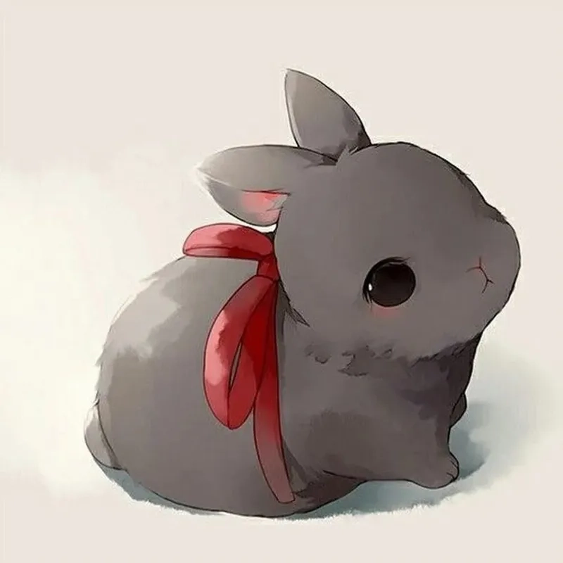Thỏ cute hoạt hình phiên bản dễ thương lạ mắt