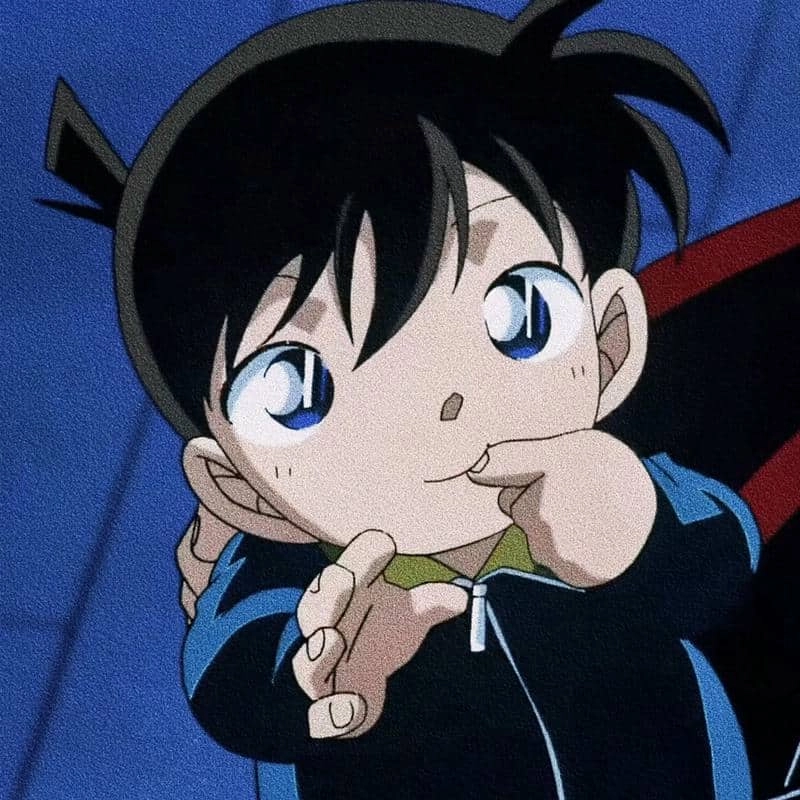 Hình nền Conan chibi làm sáng điện thoại