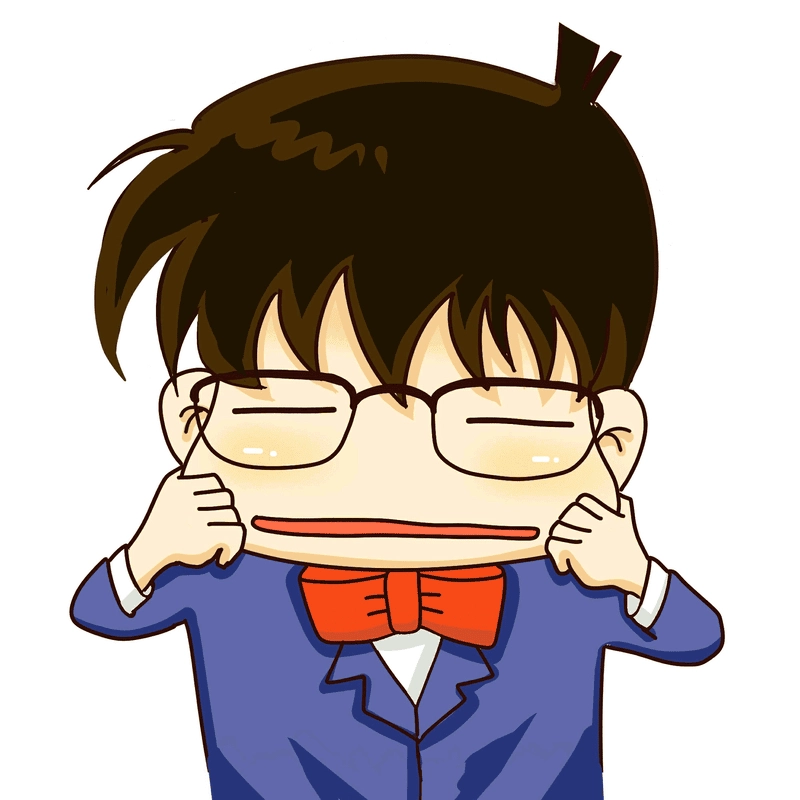 Shinichi Kudo Conan chibi ngầu và dễ thương