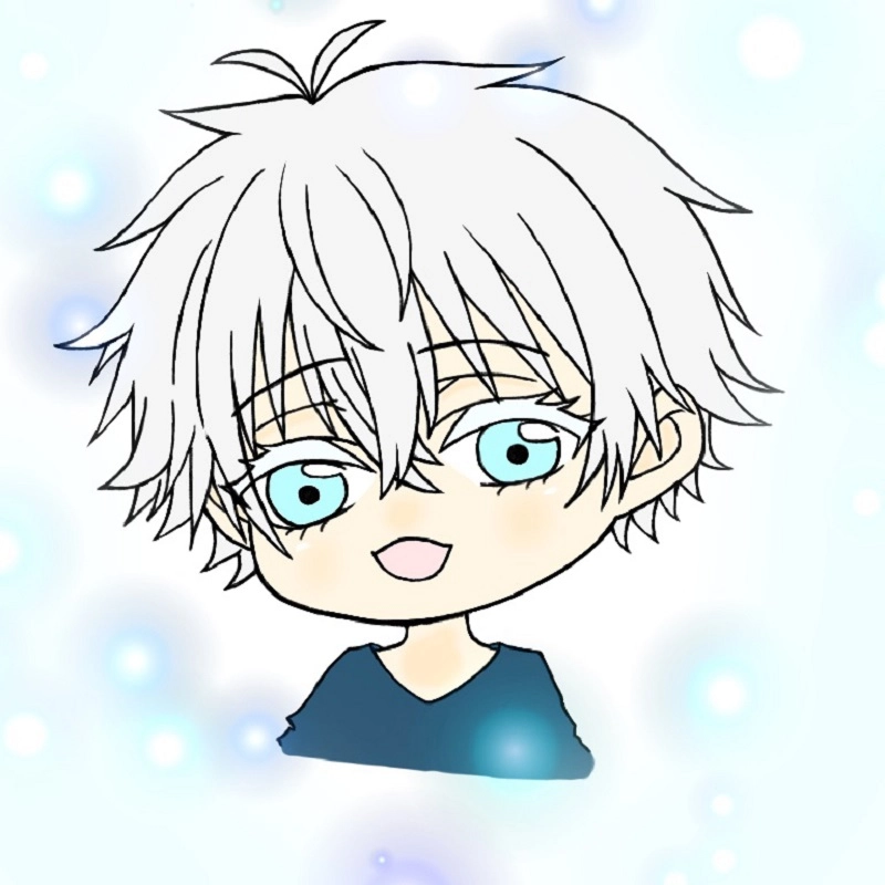 Gojo Satoru chibi cute tựa thiên thần nhỏ