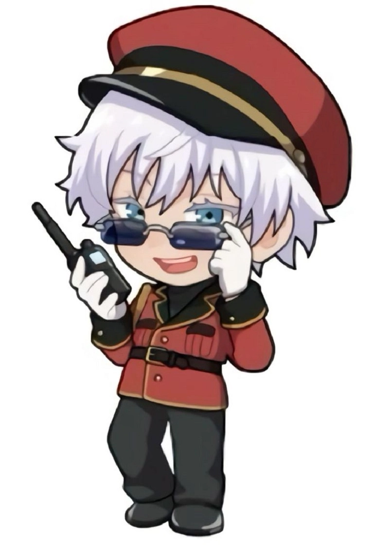 Cute Gojo chibi đẹp như một bức tranh sống