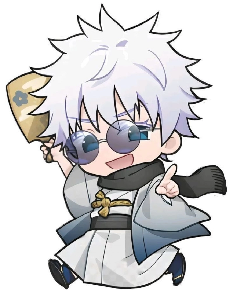 Hình nền Gojo chibi siêu xịn dành cho tín đồ