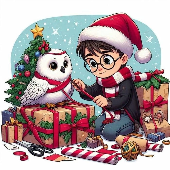Harry Potter chibi anime kết hợp hoàn hảo giữa Nhật và Anh