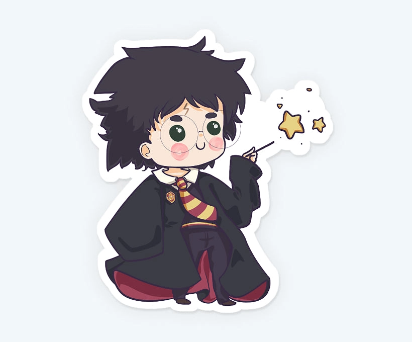 Harry Potter chibi cute dễ thương đến mức gây nghiện