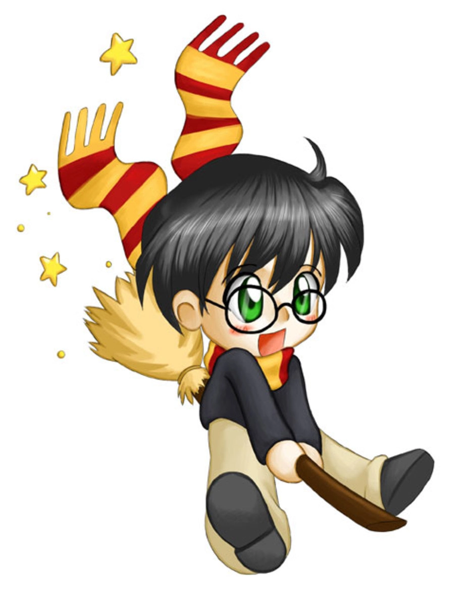 Harry Potter 3D chibi sống động như vừa bước ra truyện