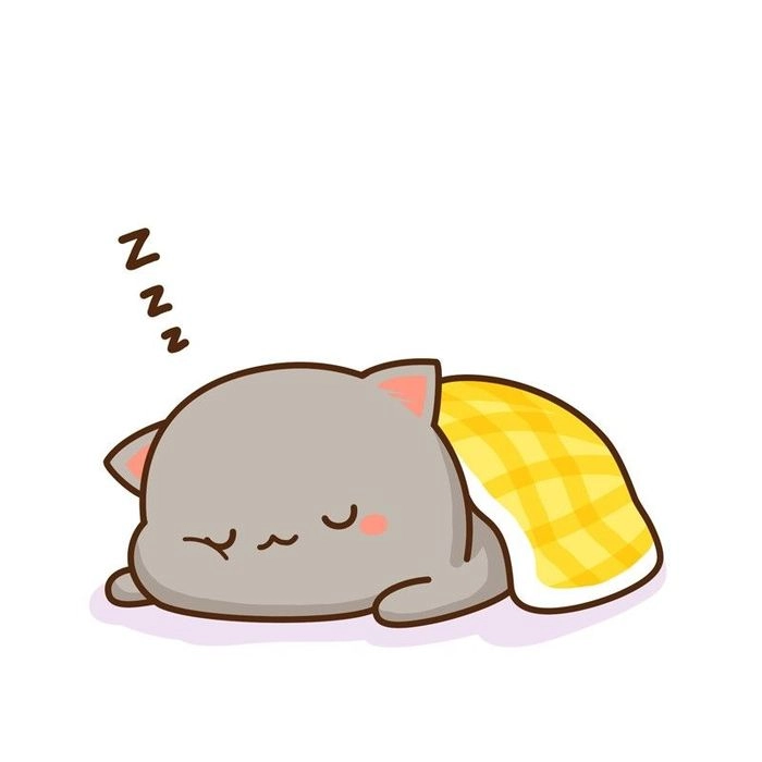 Con mèo chibi cute nhỏ xinh ngộ nghĩnh lạ