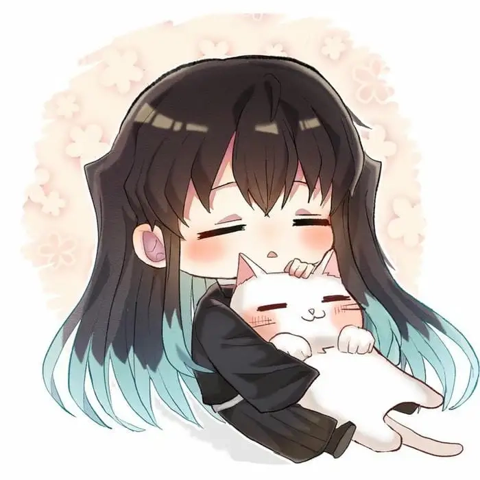 Tokitou Muichirou chibi cute làm fan tan chảy